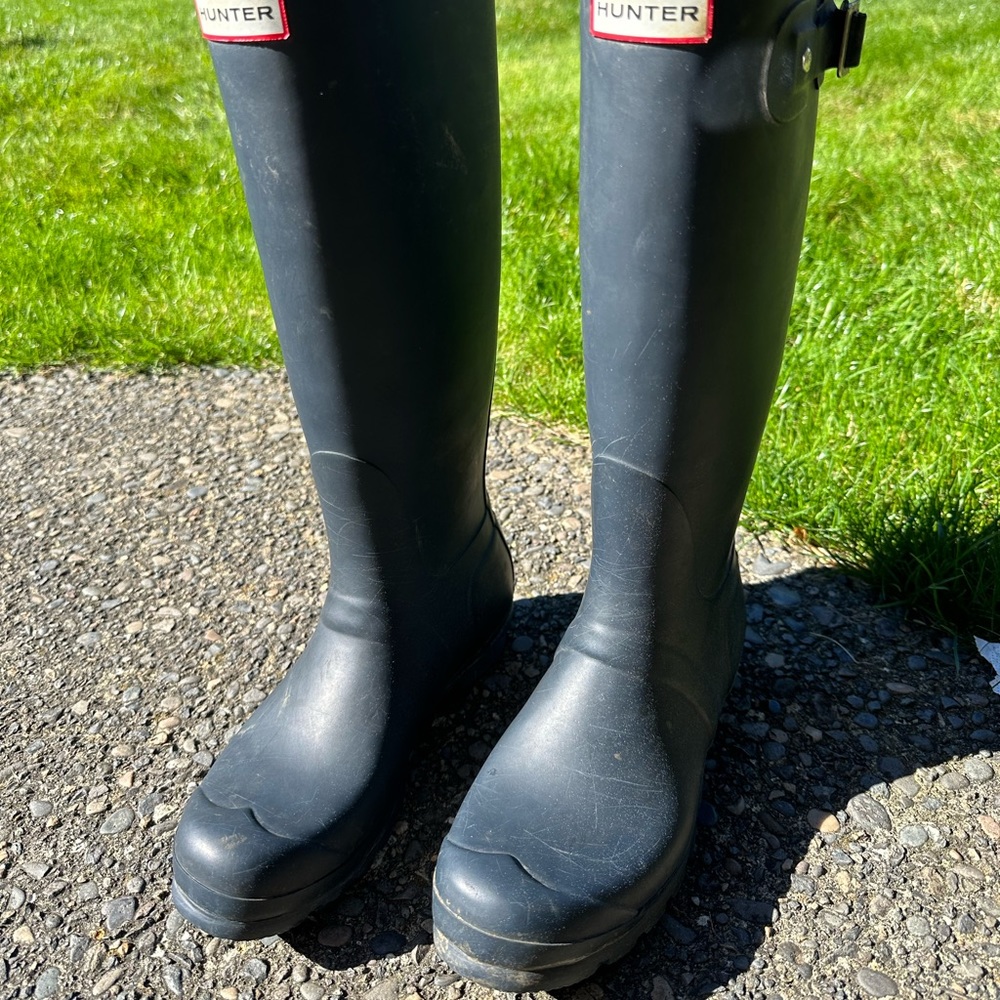 Women’s Hunter boots - size 7